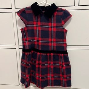 Adorable Janie and Jack plaid dresses. Sizes are 18-24 months and 3T